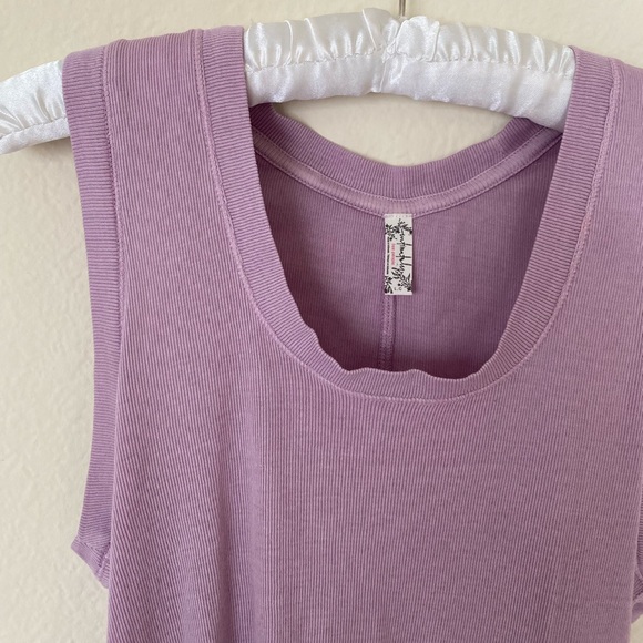 Lavender Free People Tank Top - Picture 2 of 4